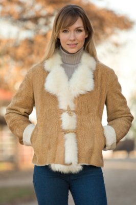 Women's Sabrina Shearling Sheepskin Jacket 