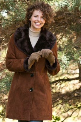 Women's Canterbury Shearling Sheepskin Coat 