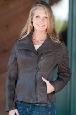Women’s Carmen Lambskin Leather Jacket