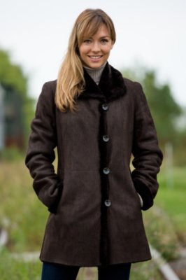 Women's Corinne Shearling Sheepskin Coat