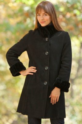 Women’s Francesca Shearling Sheepskin Coat