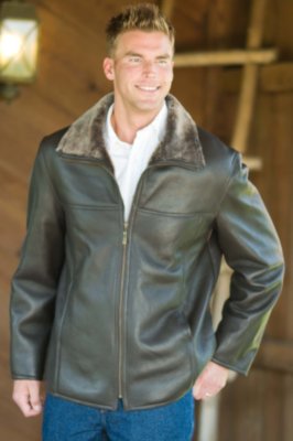 Men's Nappa Shearling Coat