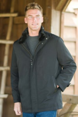 Men's Microfiber & Fur 3-Season Jacket