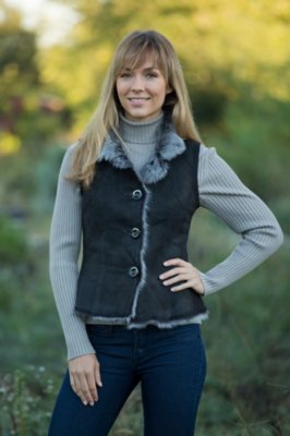 Women's Annabelle Shearling Sheepskin Vest