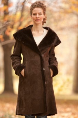 Women's Desiree Shearling Sheepskin Coat