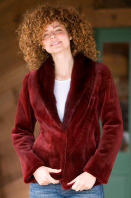 Women's Sheared Mink Coat