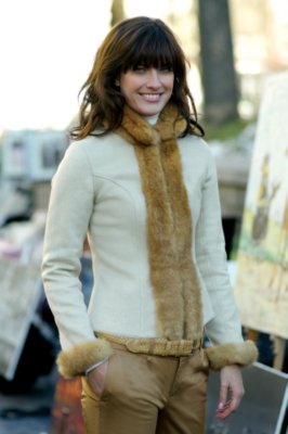 Women's Brooke Cashmere Reversible Fur Trimmed Jacket