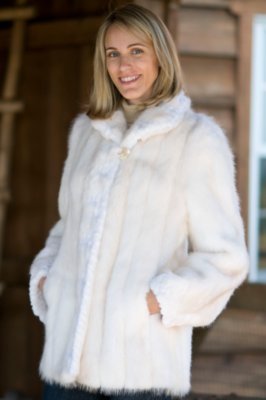Women's Polar Long Haired Beaver Jacket