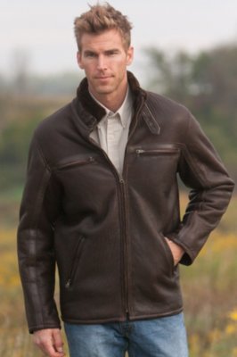 Men's Clayton Sheepskin Car Coat