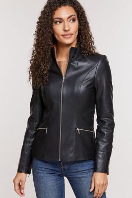 Women's Katie Napa Lambskin Leather Jacket