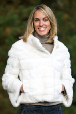 Women's Long-Haired & Sheared Mink Jacket