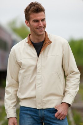 Men’s Giacomo Italian Lambskin Leather Jacket