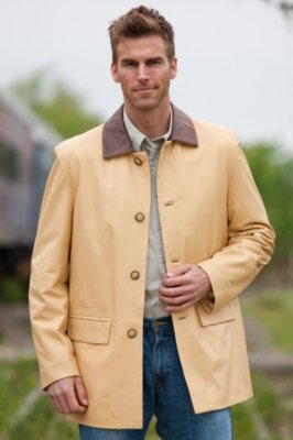 Men’s Roby Italian Lambskin Leather Jacket