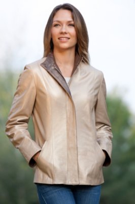 Women's Lisa Lambskin Leather Jacket
