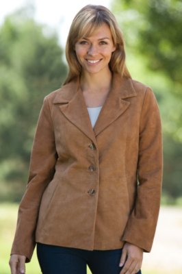 Women’s Patrice Leather Blazer