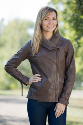 Women's EMU Drummond Cove Sheepskin Leather Jacket