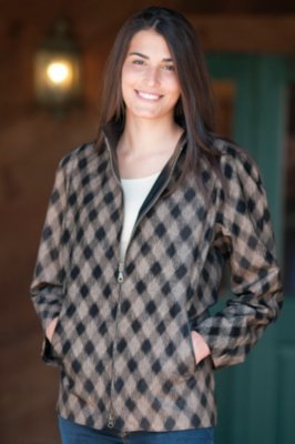 Women’s Grace Jacquard Suede Jacket