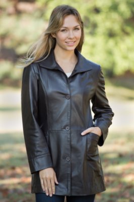 Women's Kaleigh Napa Leather Jacket 