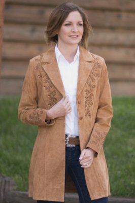 Women's Embroidered Coat