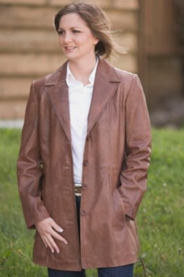 Women's Belted Button Front Trench Coat