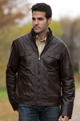 Men's Gordon Lambskin Leather Jacket