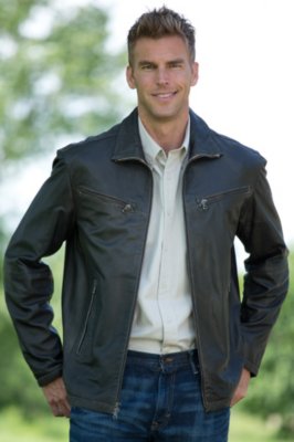 Men’s Anthony Leather Motorcycle Jacket