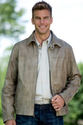 Men’s Champion Lambskin Leather Jacket