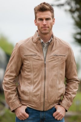 Men’s Duri Lambskin Leather Jacket