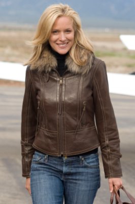 Women's Rocker Leather Jacket