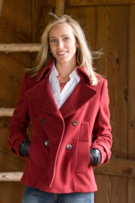 Women's Veronica Belted Pea Jacket