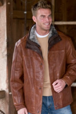 Men's Stuart Leather Jacket