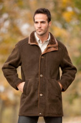 Men's Bostonian Shearling Sheepskin Coat