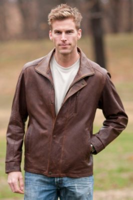 Men's Matthew Lambskin Leather Jacket