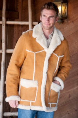 Men’s Marlboro Shearling Sheepskin Coat