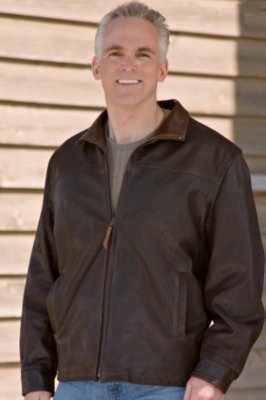 Men's Montreal 29" Leather Jacket