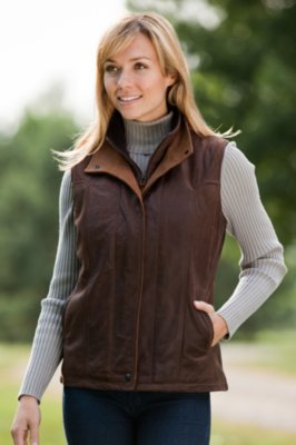 Women's Journey Lambskin Leather Vest