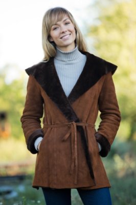 Women's Flora Shearling Sheepskin Coat