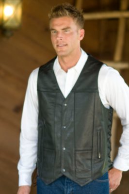 Men's 10 Pocket Side Lace Vest