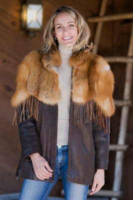 Women's Antique Lamb Coat