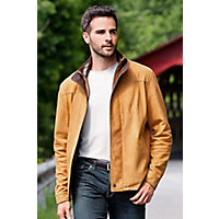 Tucson Italian Lambskin Leather Jacket, MAPLE/RUSTIC