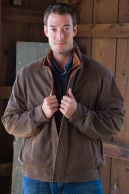 Men's Double Collar Bomber