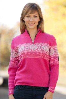 Women's Fagernes Merino Wool Sweater, I-ALLIUM, Size LARGE (10-12)