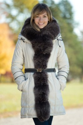 Women's Alexis Ski Jacket with Fox Fur Trim