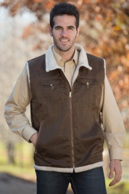 Men's Brody Waxed Cotton Field Vest