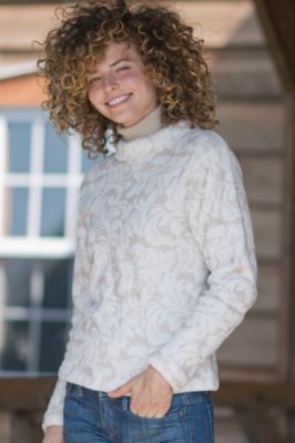 Women's Floral Print Pullover