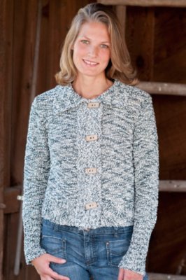 Women's Pueblo Cropped Sweater Jacket
