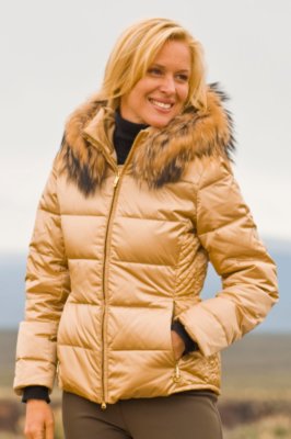 Women's Remi Ski Jacket with Fur Collar