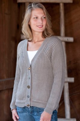 Women's Belize Button Cotton Cardigan