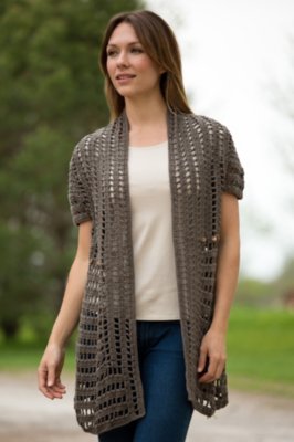 Women's Modern Cotton Cardigan Sweater