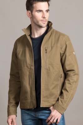 Men's Kuhl Burr Zip-Front Canvas Jacket